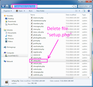 Installation von PHP-Fusion 7 PHP CMS unter Windows XAMPP Tutorial 20
