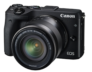 Canon EOS M3 Mirrorless Digital Camera
