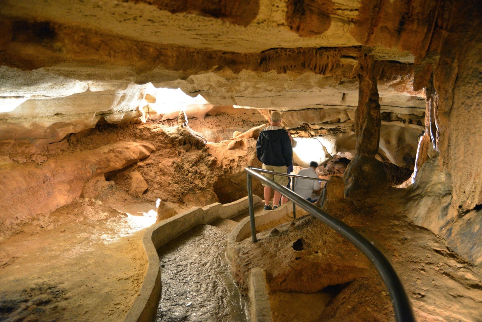Riding the Wet Coast Historic Diamond Caverns, Park City, Kentucky