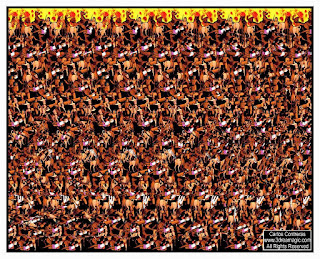 Optical Illusions 3D Magic Eye