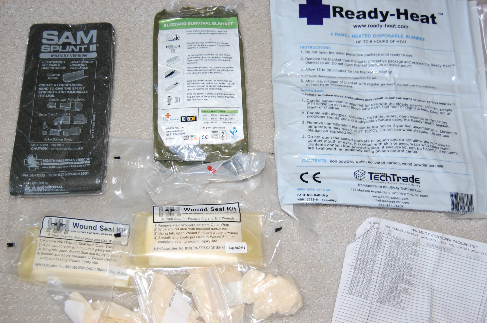 bingbabel TC3 V2/CLS Combat Casualty Care Bag