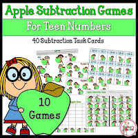 Apple Subtraction Games