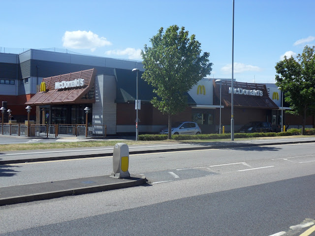 McDonalds Restaurant The Fort Shopping center in Birmingham
