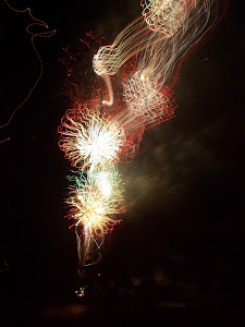 Fun New Year's Eve Fireworks at Pt. St. Joe, FL