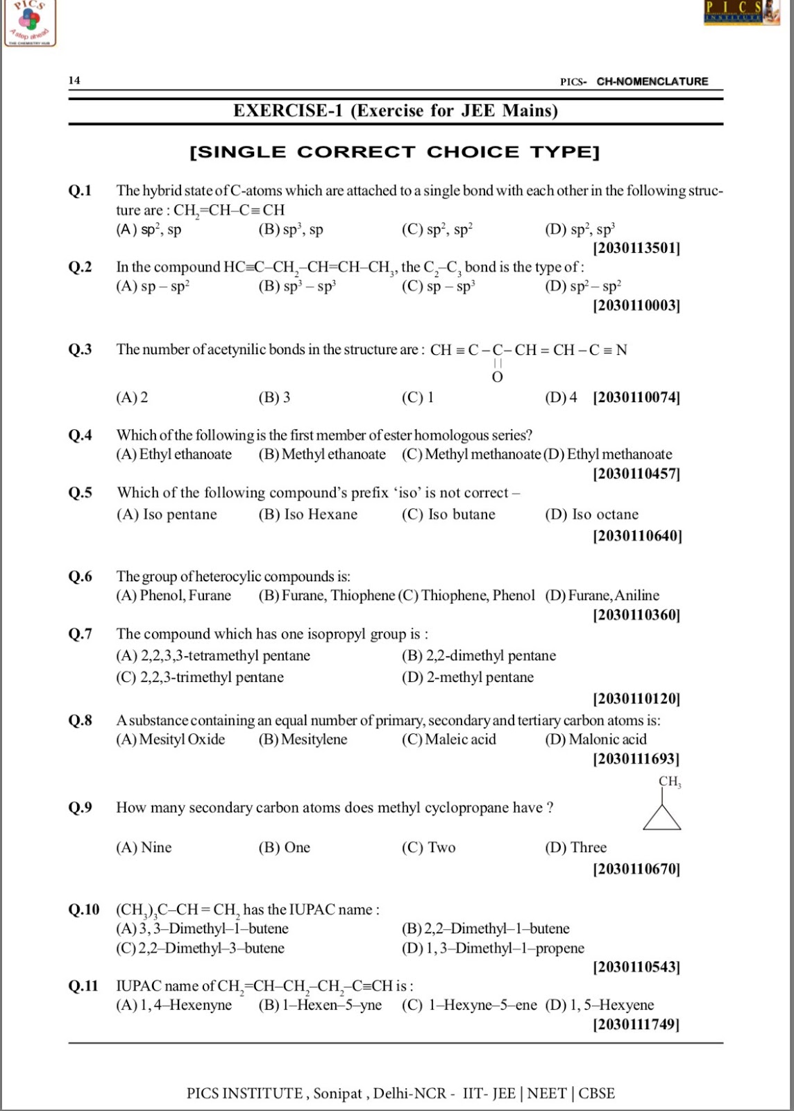 How to write common names of organic compounds picture