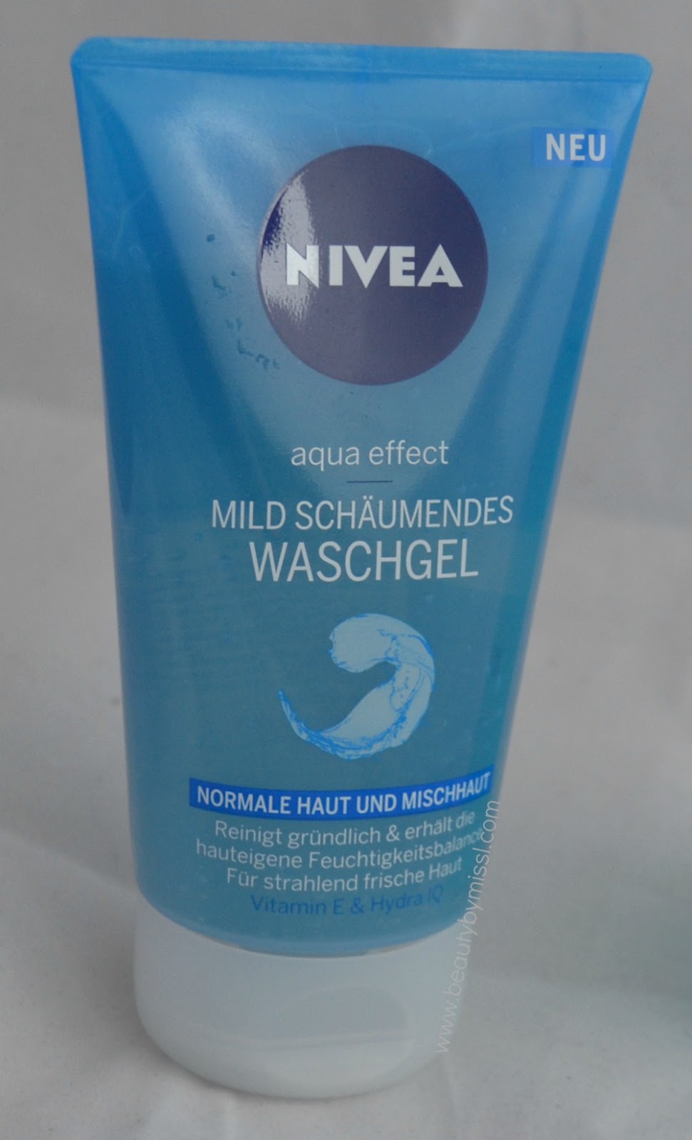 Nivea Aqua Effect face wash