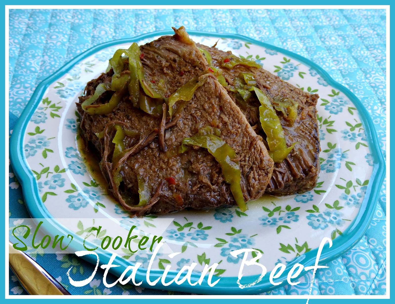 Easy as Pie Slow Cooker Italian Beef