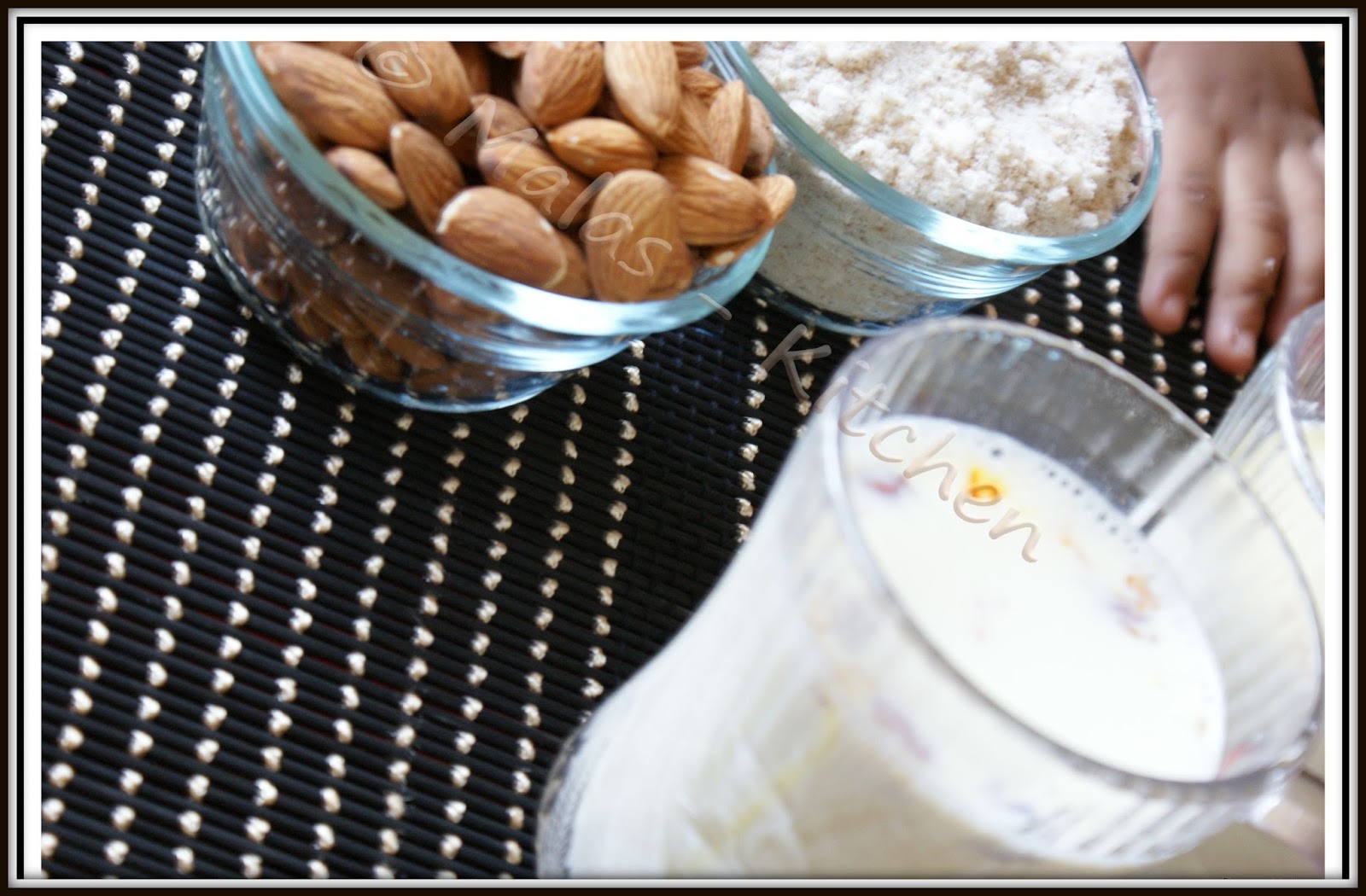 Hot and Cold Badam Milk MalasKitchen