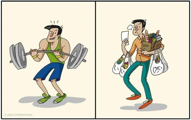 Η ζωή του άντρα πριν και μετά το γάμο