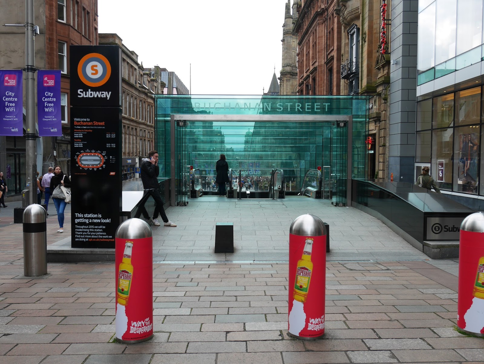 グラスゴー地下鉄で出かけよう エディンバラ ポテトこぼれ話