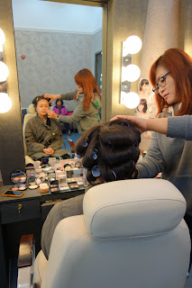 Getting married in Korea - Hair dresser