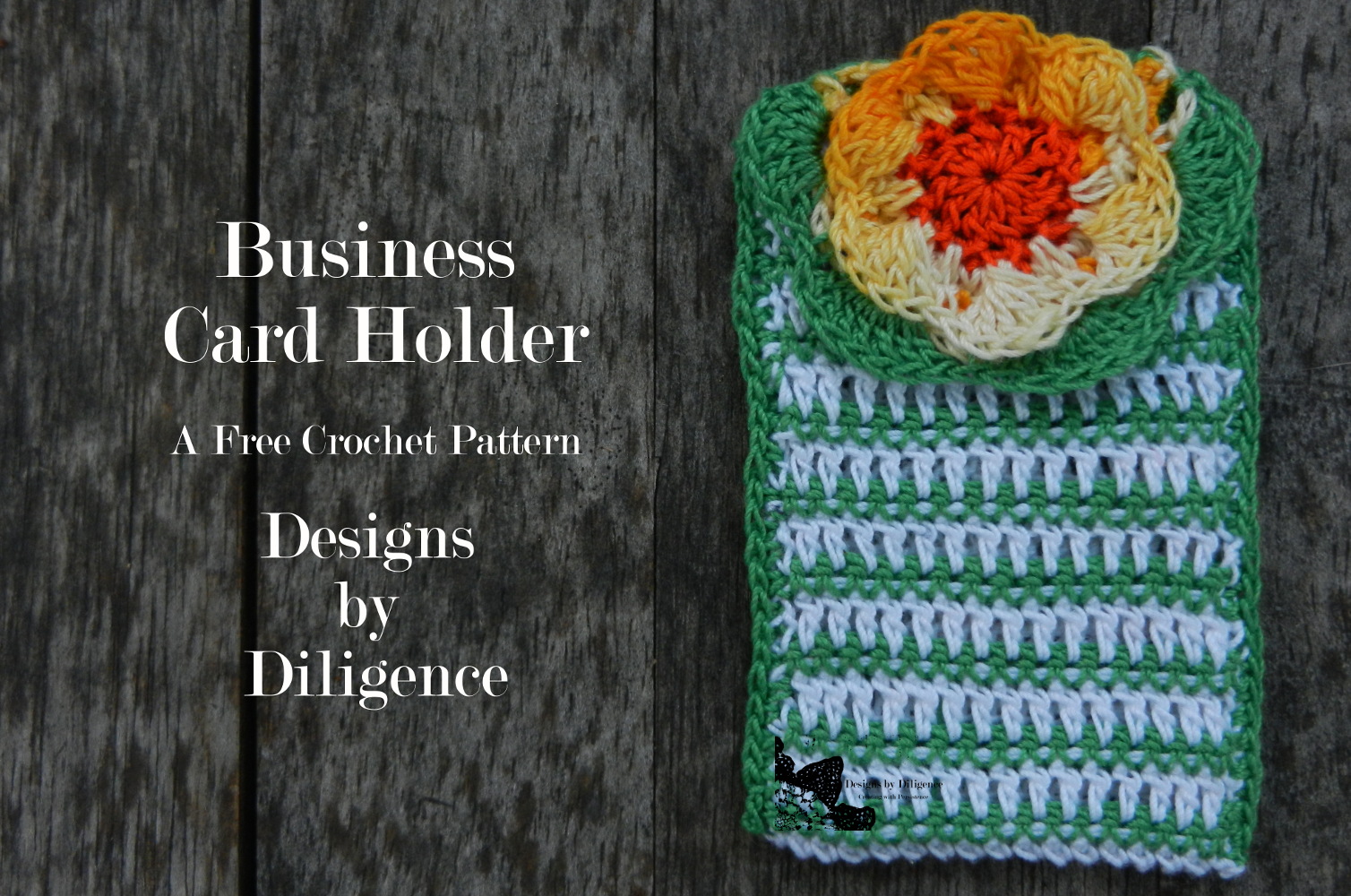 Designs by Diligence business card holder