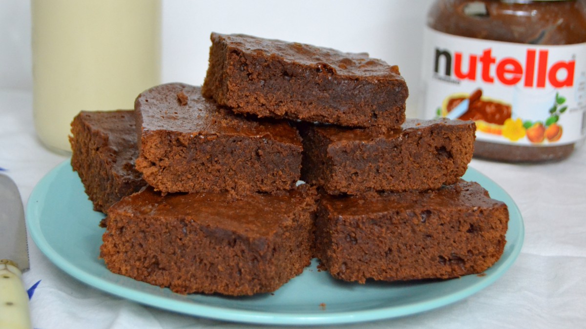 Brownie de Nutella ¡Con solo 3 ingredientes! | Cuuking! Recetas de cocina