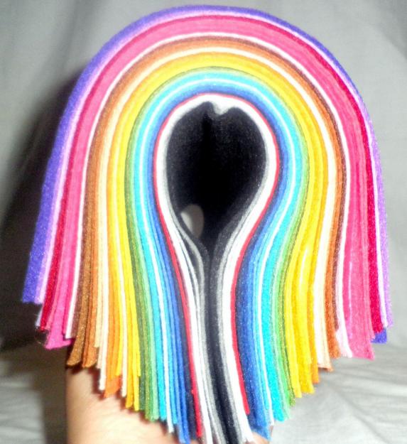 All about felt and quilling craft: Felt