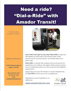 Dial A Ride - Amador Transit