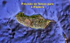 Previsão do Tempo para a Madeira