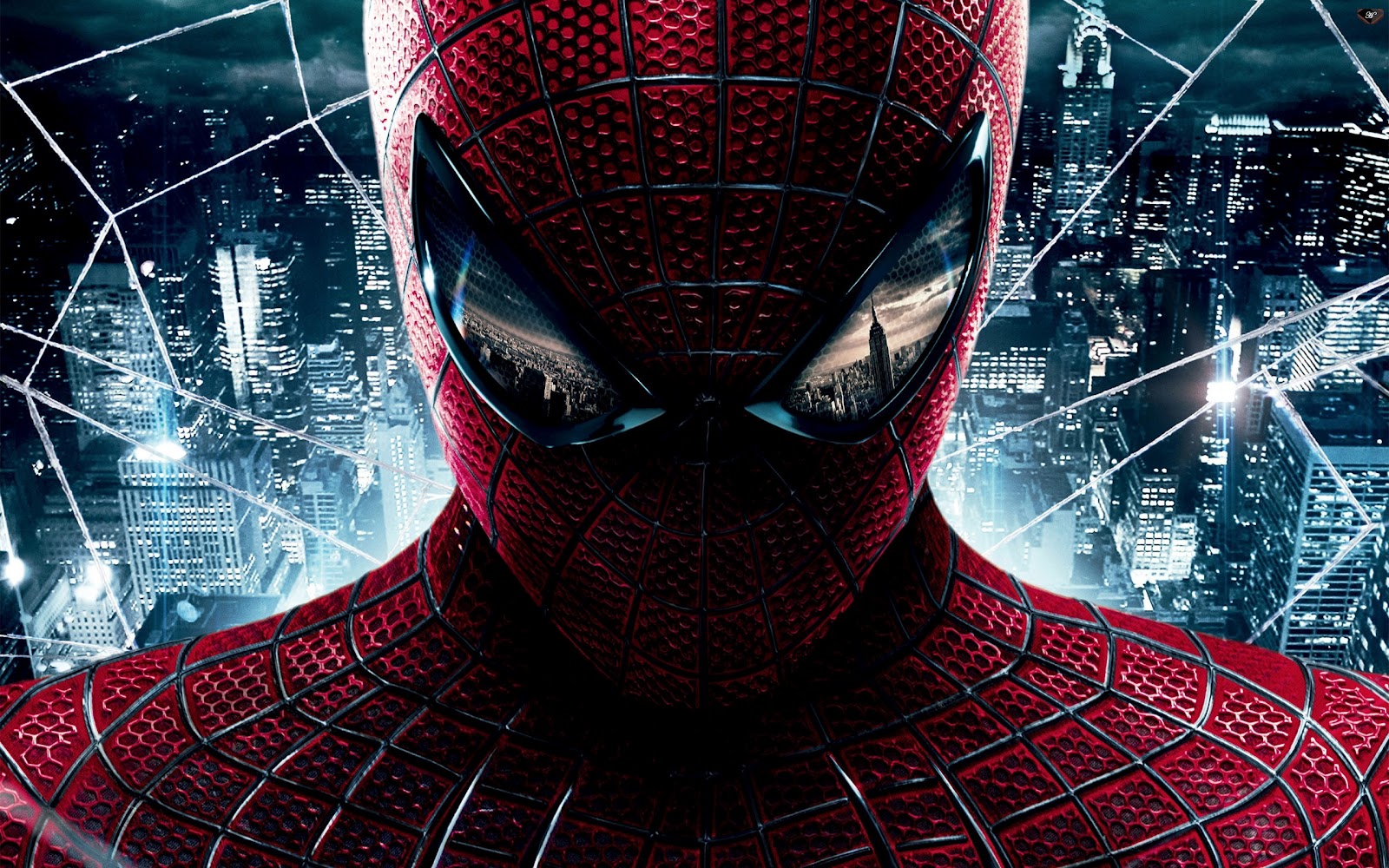 Desktop Wallpaper Spider Man Reflecting Eyes New Movie Hd Wallpaper