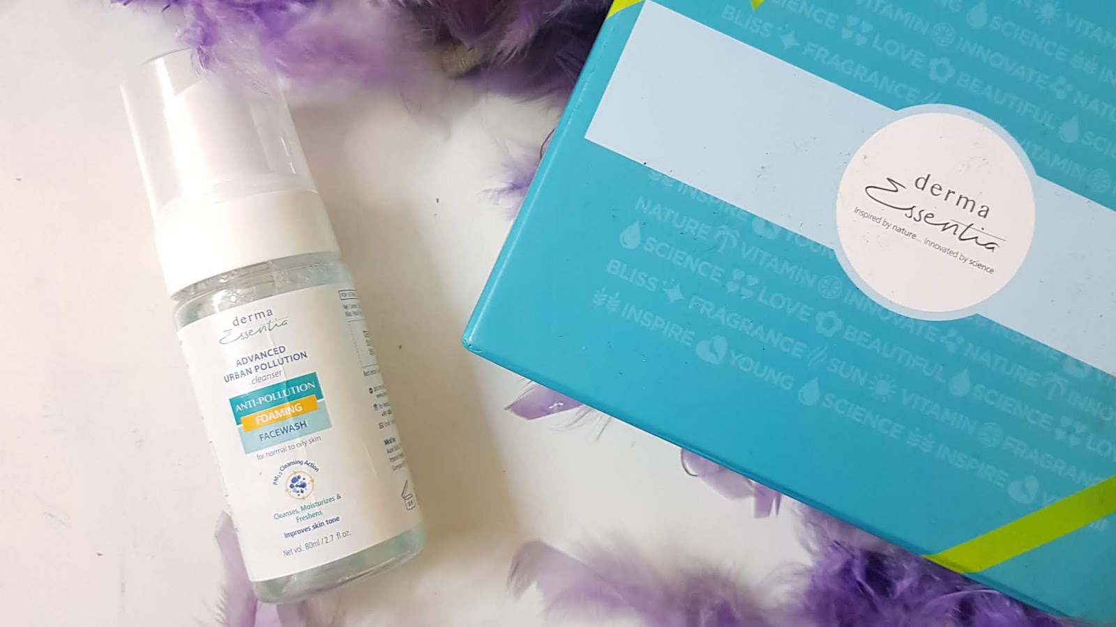 Derma Essentia Foaming Face wash, Foot Cream, Vitamin C Serum and