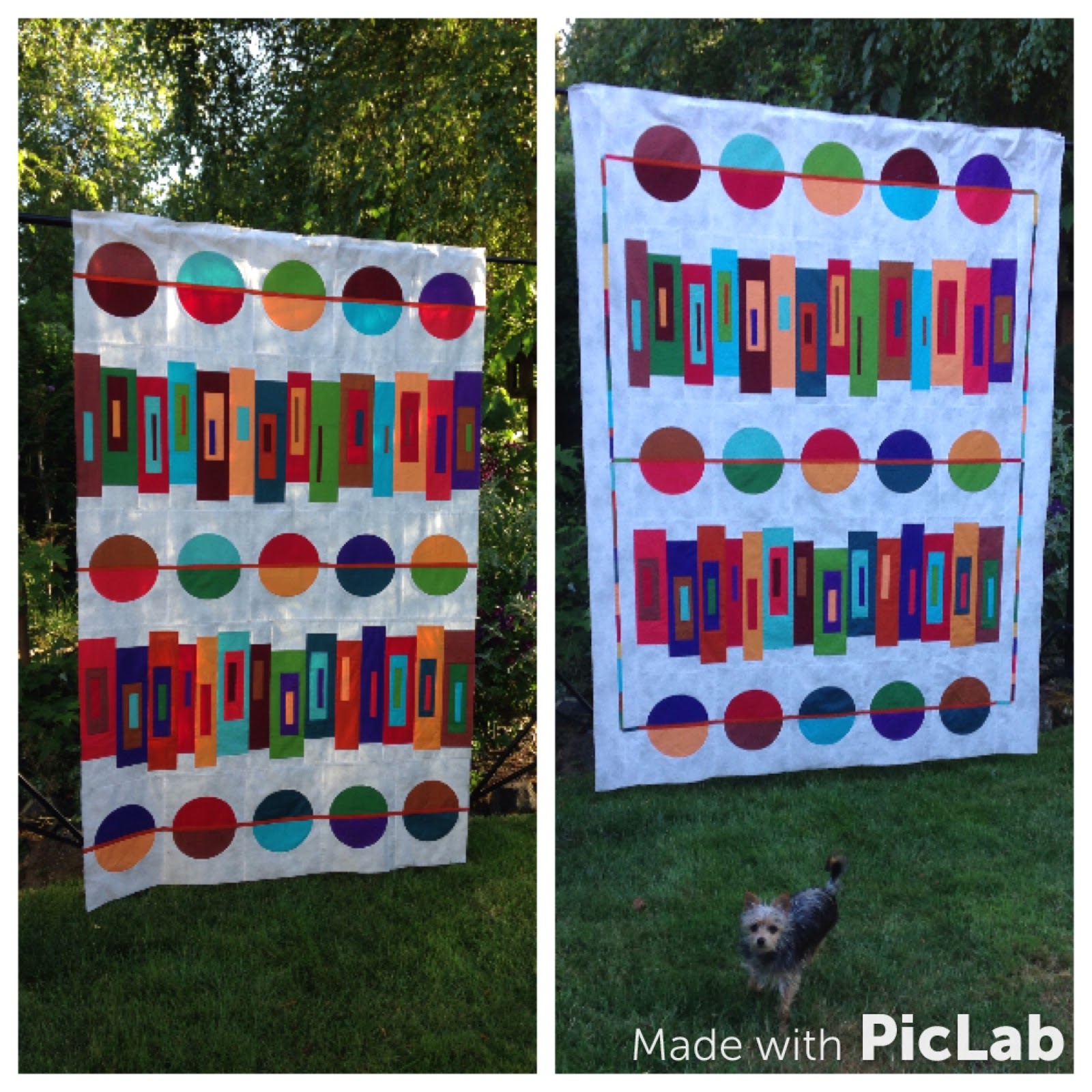 Quilt to the Edge.... AQS Modern Mystery Quilt