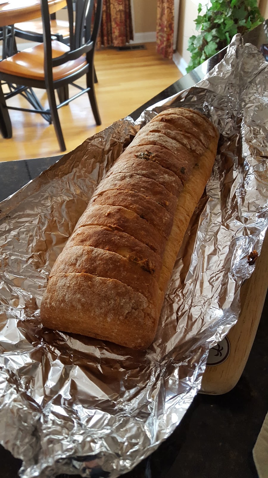 Great Dinner Idea Chicken Taco Pasta and Garlic Bread