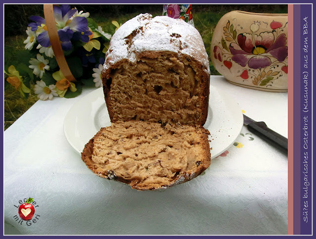 Lecker mit Geri: Süßes bulgarisches Osterbrot (Kosunak) aus dem BBA ...