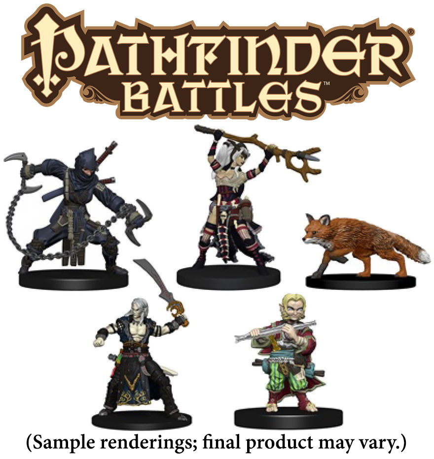 Pathfinder Battles Miniatures Iconic Heroes Set 8 Paizo Publishing for sale online 
