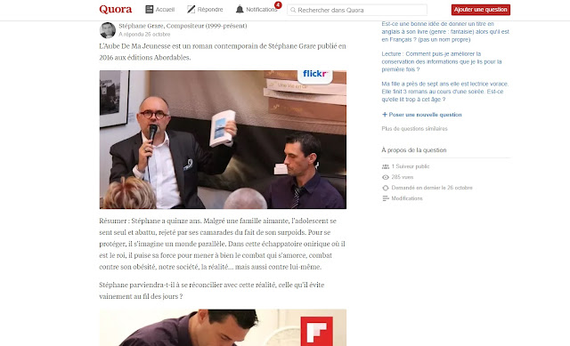L'Aube De Ma Jeunesse sur Quora