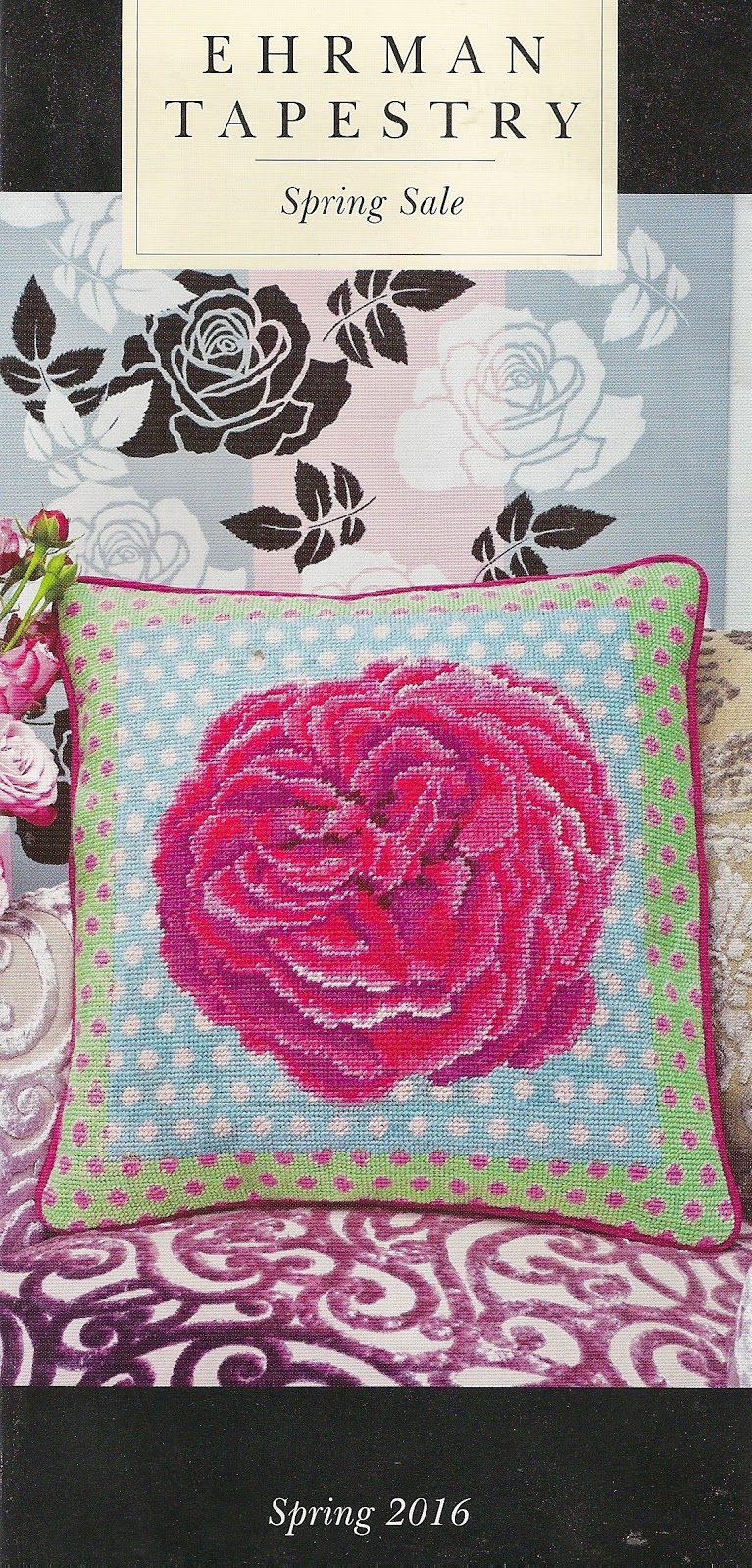 My Purple Velvet Box Full of Stuff Ehrman Tapestry Sale Catalogue