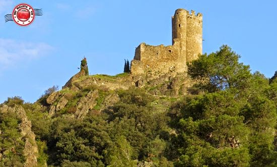 Castillos de Lastours en Francia