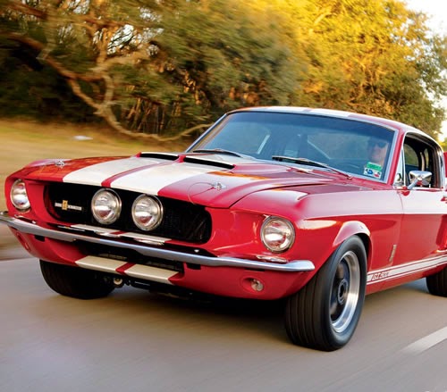 Propaganda do Ford Mustang para o ano de 1967. Campanha americana do carro esportivo de sucesso mundial.