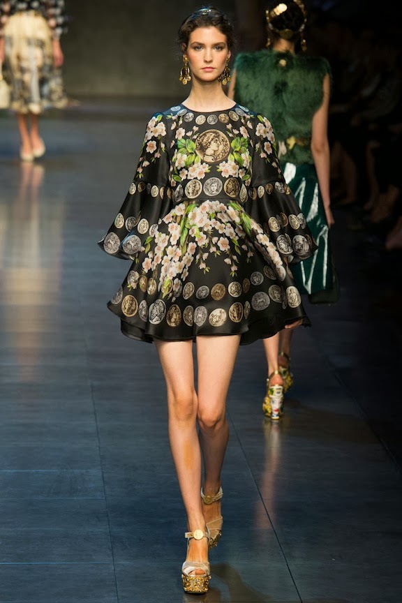The Terrier and Lobster: Dolce & Gabbana Spring 2014 Greek and Roman Coins