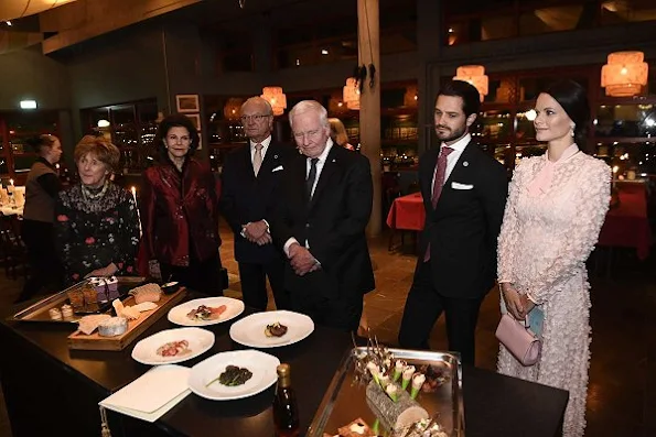  Queen Silvia, Prince Carl Philip, Princess Sofia, David Johnston and Sharon Johnston attended the Friends of Canada Reception