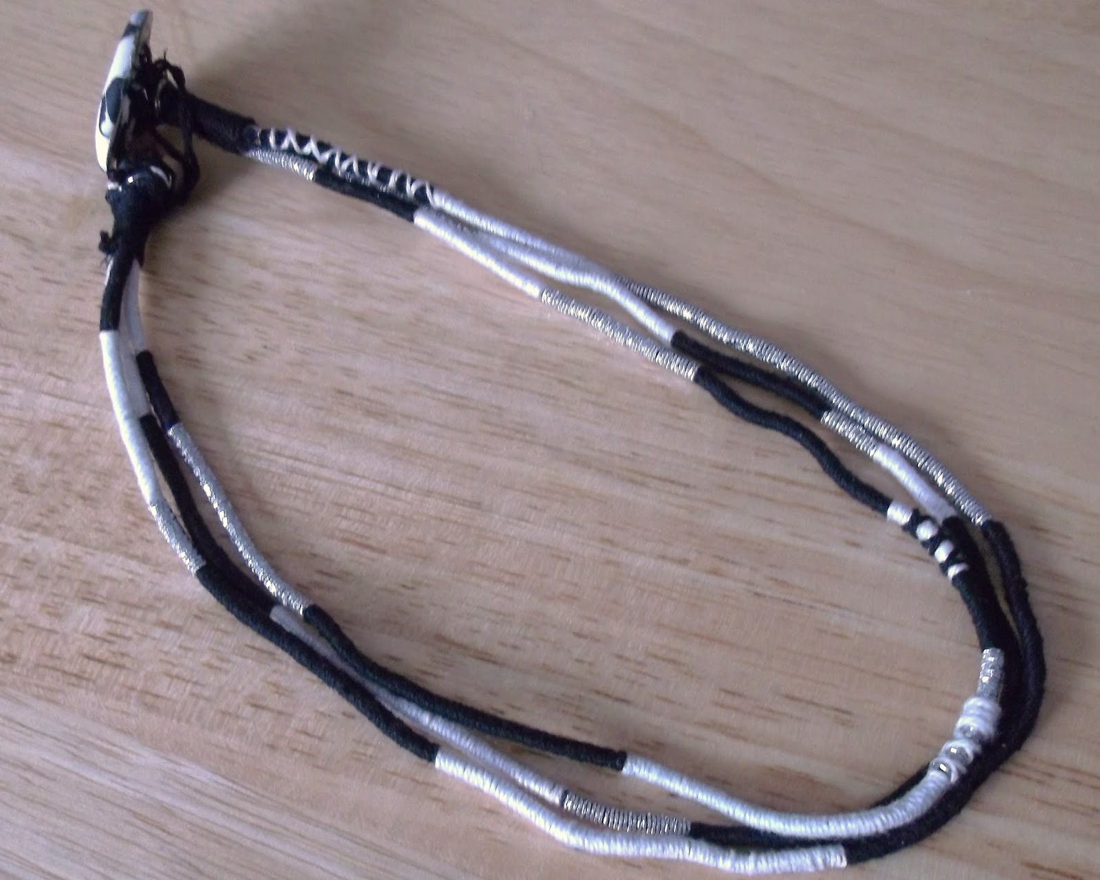 New! Black or White African Tribal Handmade Necklace