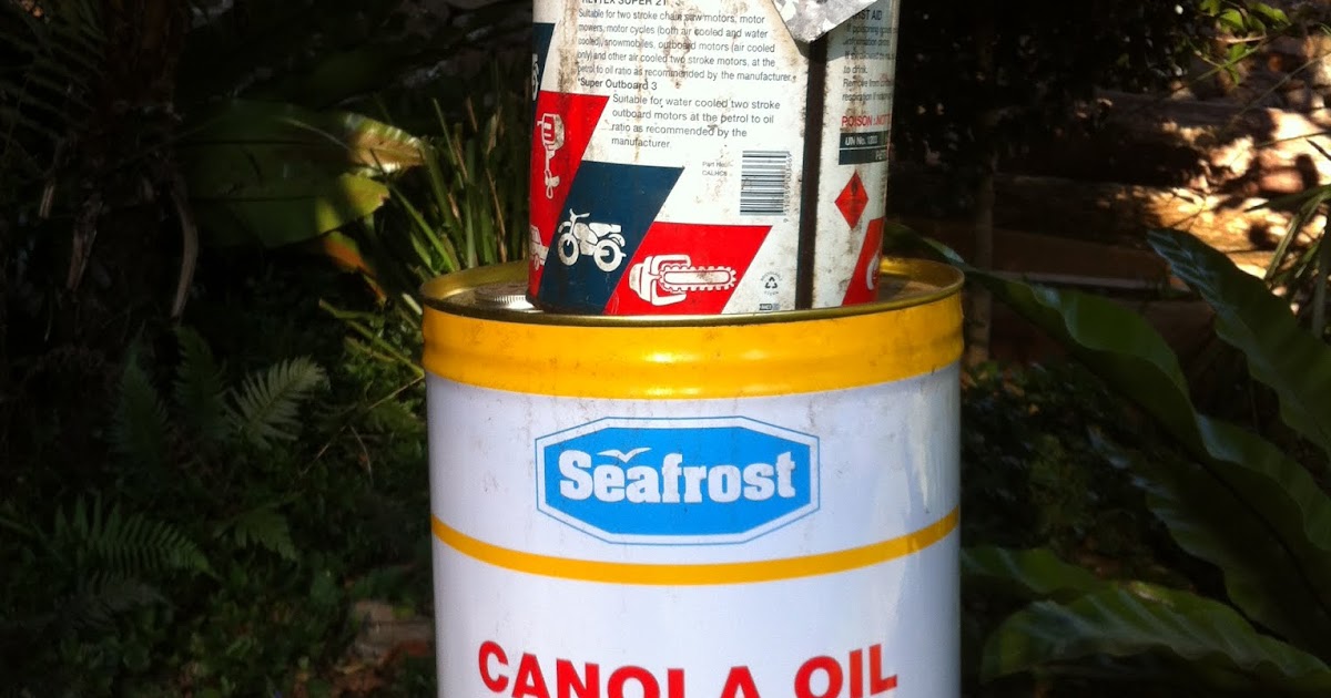 Bruce Teakle's Pages Using vegetable oil for chainsaw bar oil