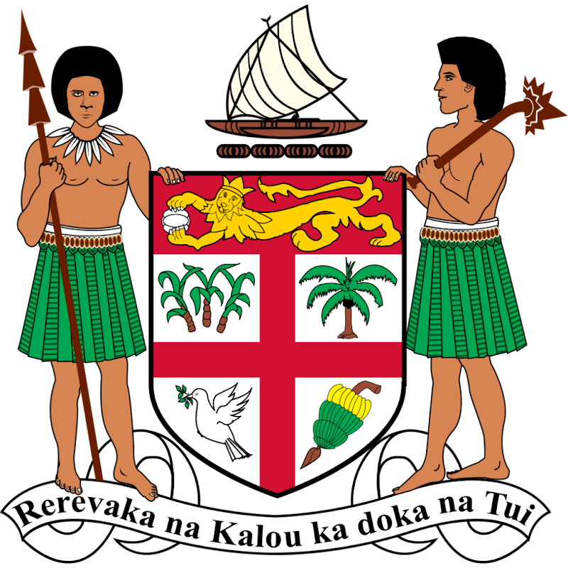 Logo Gambar Lambang Simbol Negara Fiji PNG JPG ukuran 800 px