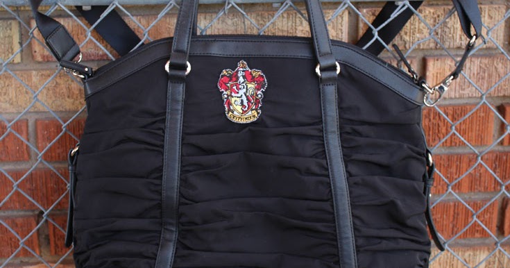 Harry Potter Gryffindor Plaid Sigil Purse Bag Hanger Holder Hook 