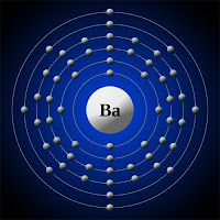 Baryum atomu ve elektronları