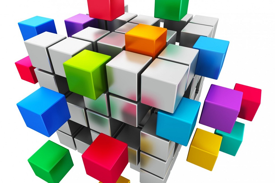Block of cubes