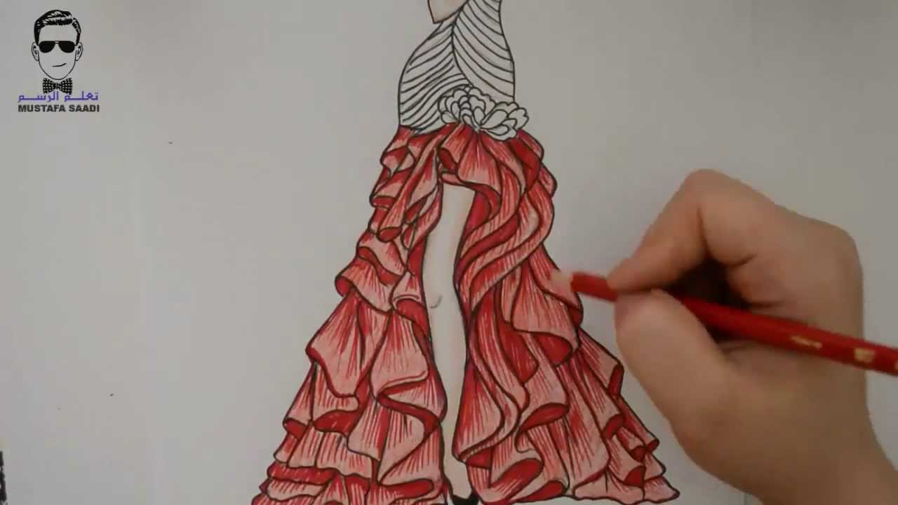 إبرة غير ذلك تعتاد على تصاميم فساتين سهرات رسم Getreadytoshout Org