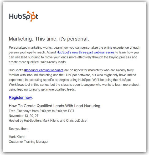 Quel type de contenu pour quel type de contact