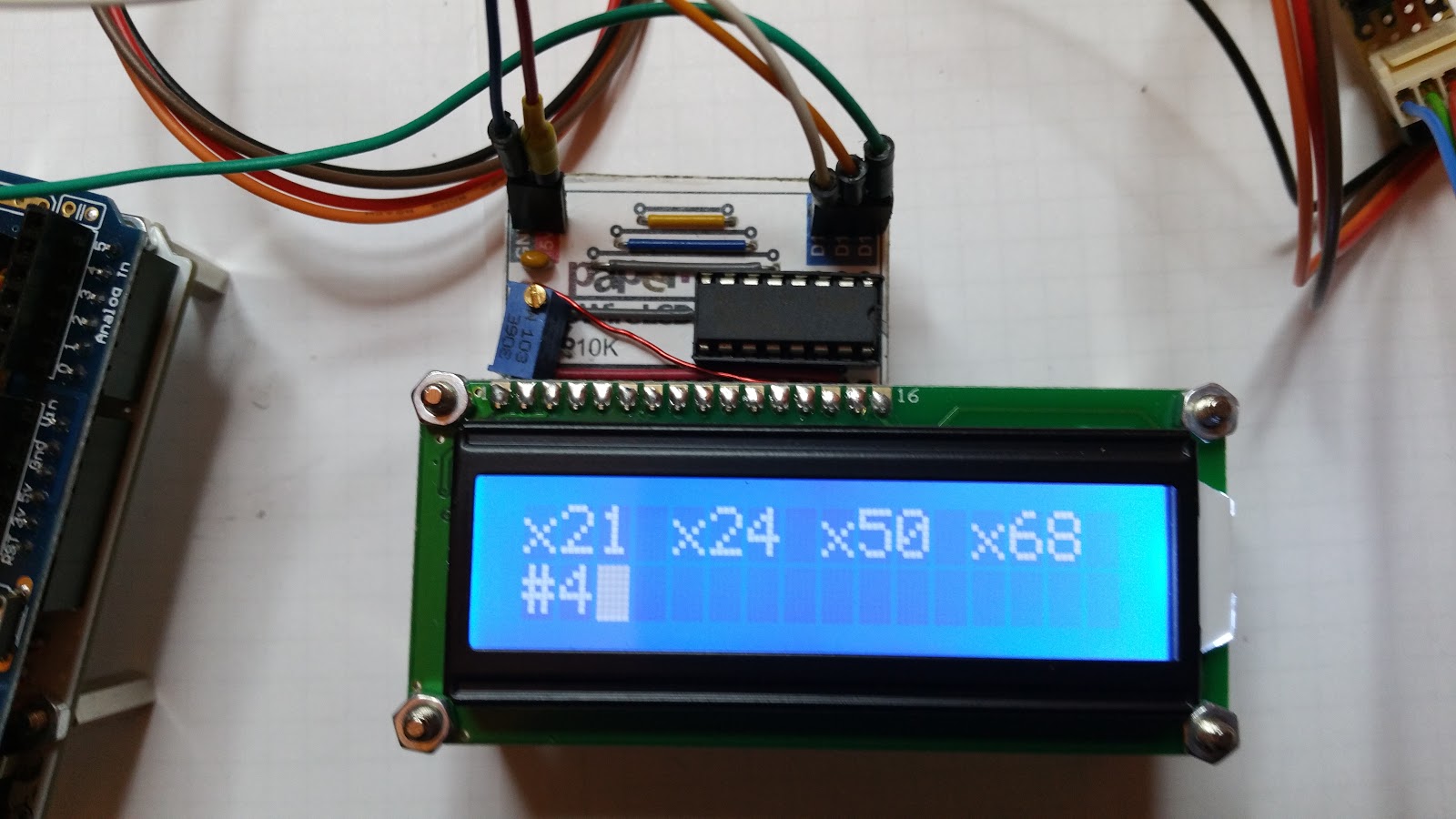 THD Arduino Projekte: I2C Scanner mit 3Wire LCD Anzeige