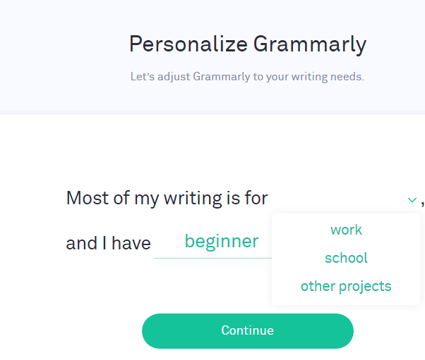 how to signout from free grammarly