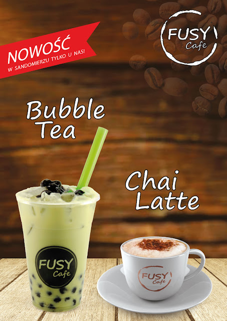 Fusy Cafe - plakaty dla gastronomii