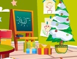 GenieFunGames Kindergarten Christmas Escape