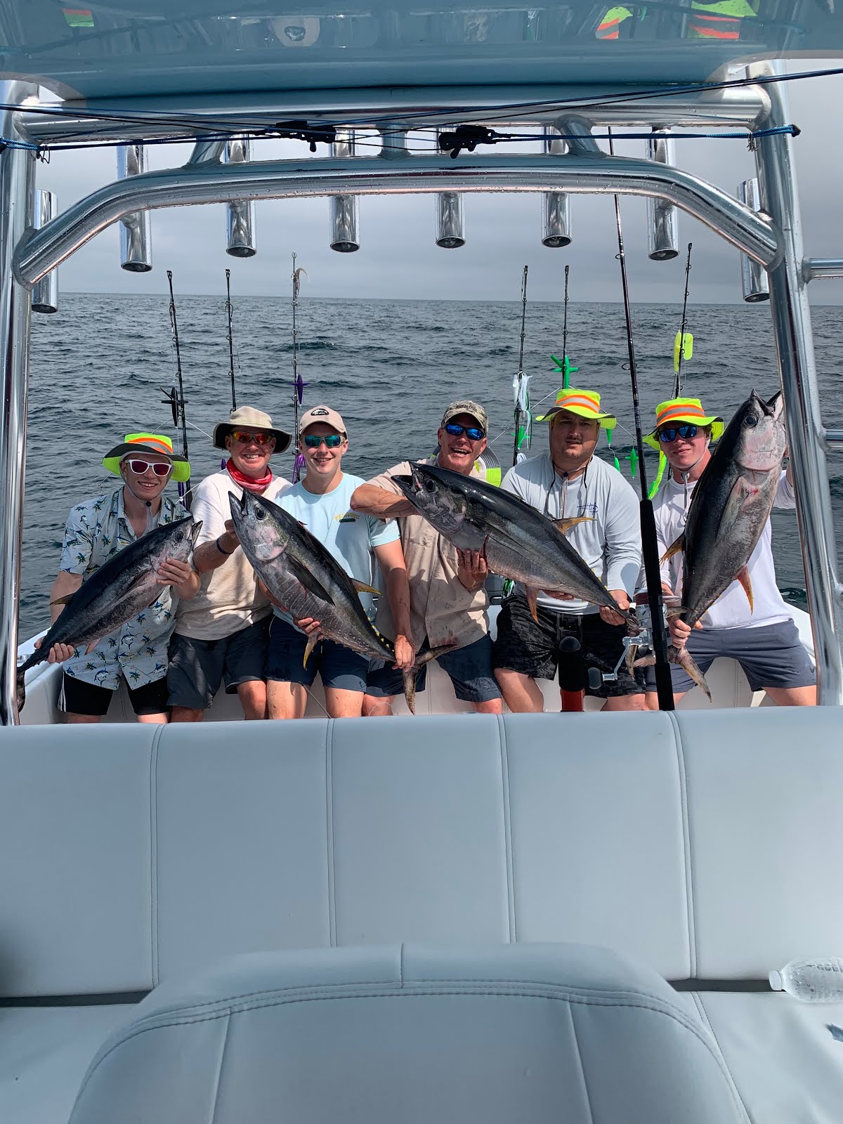 Andreas' Toy Charters NJ Fishing Charter Reports Tuna with Bobby