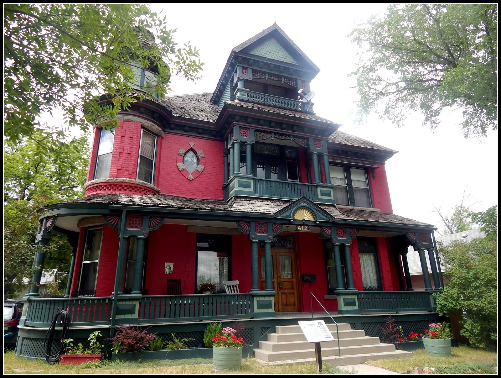 The Back Porch View Storms, Early Pioneers and Helena, The Montana Capitol