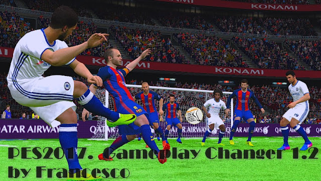 PES 2017 Gameplay Patch V1.2 dari Francesco