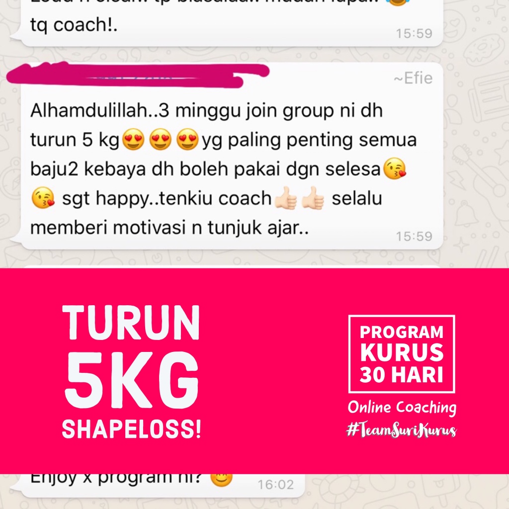 Herbalife Nutrition Independent Member (Coach) Fatin (0193709753): Cara