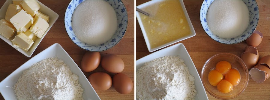 Bizcocho 4 cuartos (Siempredulces) - Elaboración Paso 1