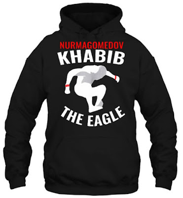 Khabib Nurmagomedov The Eagle T Shirt Hoodie. GET IT HERE
